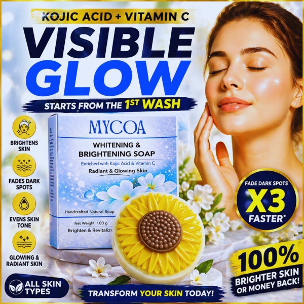MYCOA Whitening Soap 100g | Brightening Skin Care