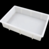 Large Silicone Soap Mold 24.7×17cm | Rectangular Soap, Biscuit, Jelly & Pudding Mold