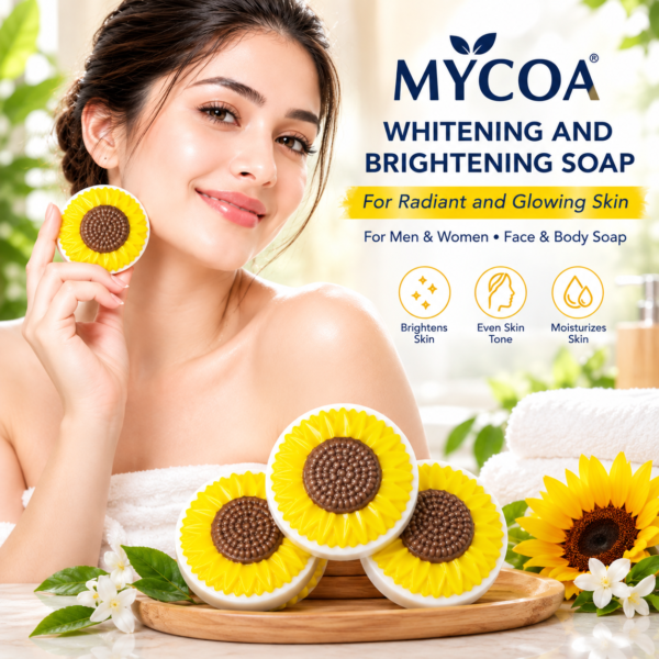MYCOA Whitening Soap 100g | Brightening Skin Care