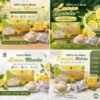 DXN Lion's Mane Lemon Matcha Tea 440g Green Tea Drink