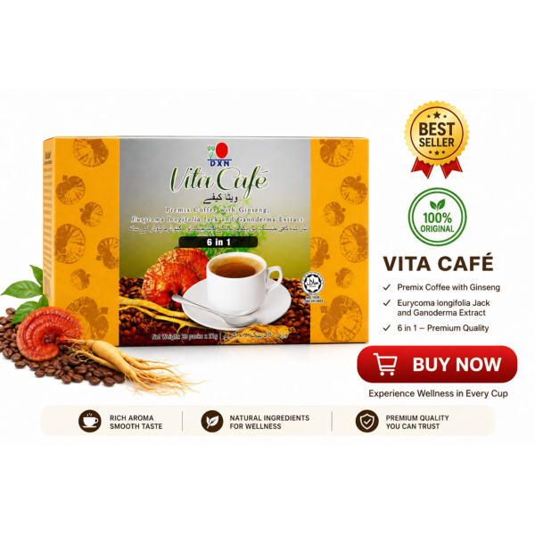DXN Vita Cafe 21g x 20 sachets box