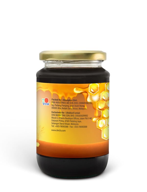 FB328_Zhi_Honey_Back DXN Zhi Honey 460g | Pure Polyfloral Honey