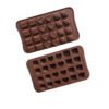 24 Cavity Rose Heart Silicone Mold BPA Free Chocolate Candy Soap Resin DIY Baking Mold