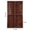 4 Hole Diamond Waffle Silicone Mold BPA Free Chocolate Resin Ice Soap Candle Baking Mold