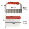 Adjustable Wooden Soap Cutter Kit with Straight & Wavy Stainless Steel Cutters | DIY Soap Making Cutting Mold Tool
