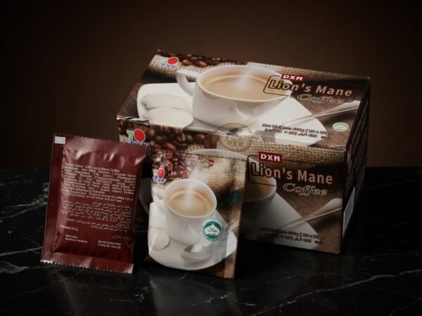 Lion's Mane 3-in-1 instant coffee sachets