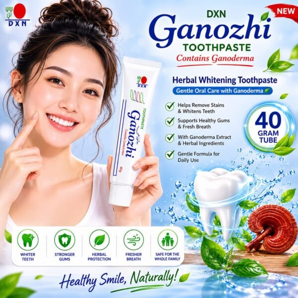 DXN Ganozhi Toothpaste 40g x 6 Tubes Box DXN Ganozhi Toothpaste 40g x 6 Tubes Box