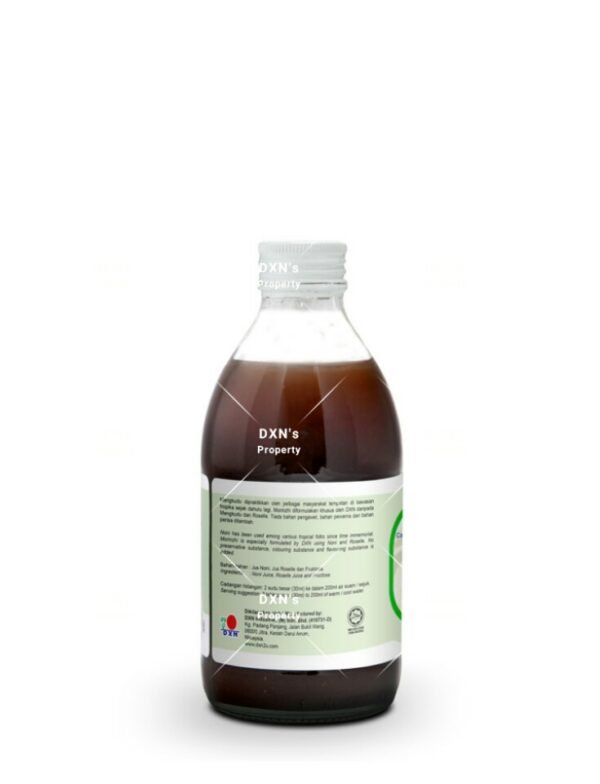 morinzhi_back DXN Morinzhi 285ml | Noni & Roselle Fruit Juice